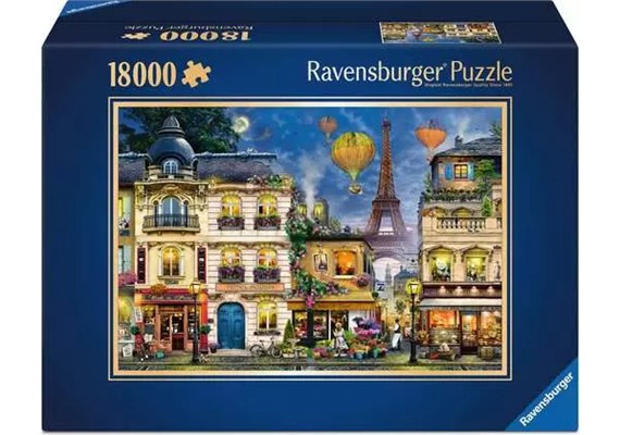 Ravensburger Puzzle 17829 Abendspaziergang in Paris 18000 Teile