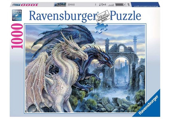Ravensburger Puzzle 19638 - Mystische Drachen