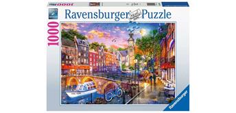 Ravensburger Puzzle 19945 Sonnenuntergang über Amsterdam