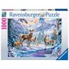 Ravensburger Puzzle 19949 Rehe und Hirsche im Winter