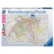 Ravensburger Puzzle 88972 - Schweizerkarte