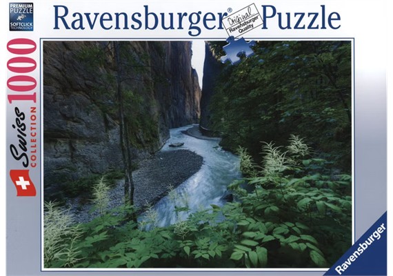 Ravensburger Puzzle 89558 Aareschlucht 1000 Teile