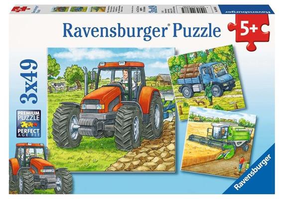 Ravensburger Puzzle Grosse Landmaschinen