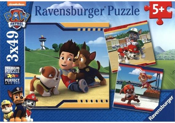 Ravensburger Puzzle 09369 Paw Patrol, Helden mit Fell Puzzle