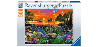 Ravensburger Puzzle 16590 Schildkröte im Riff