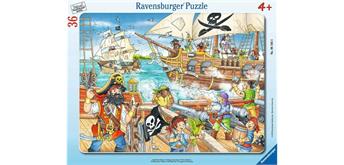 Ravensburger Rahmenpuzzle 06165 - Angriff der Piraten