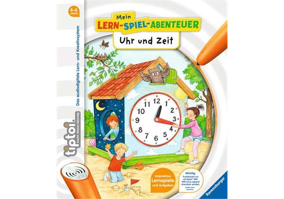 Ravensburger Tiptoi - 65885 Buch Uhr und Zeit