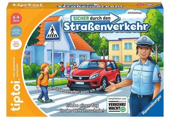 Ravensburger tiptoi® 00173 Sicher durch den Strassenverkehr