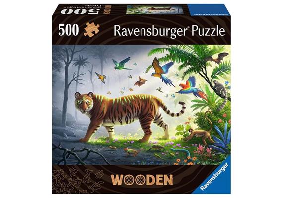 Ravensburger Wooden 17514 Tiger im Dschungel