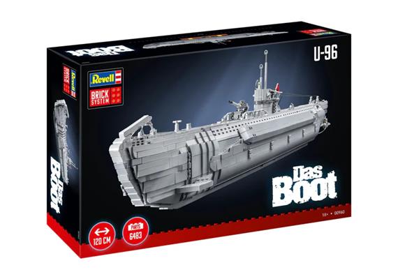 Revell Modellbausatz U Boot Das Boot 1:56 Brick System
