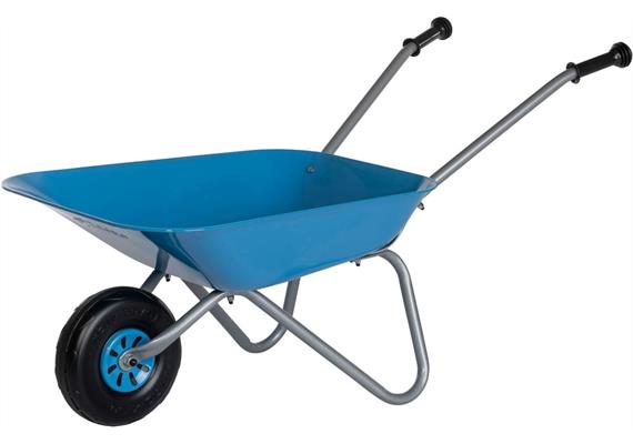 rolly Metallschubkarre, blau