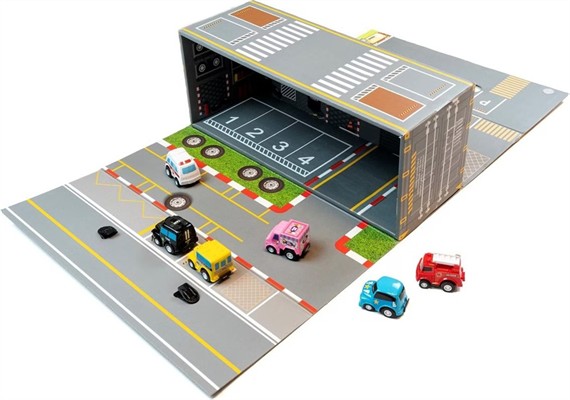 Rookies 2810-6 Spielset Pull Back mit 24 Autos