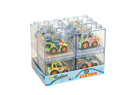 Rookies 817A Pull Back PKWs Graffiti