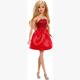 Rubinrote Barbie-Party-Modepuppe zum 80. Jubiläum von Mattel