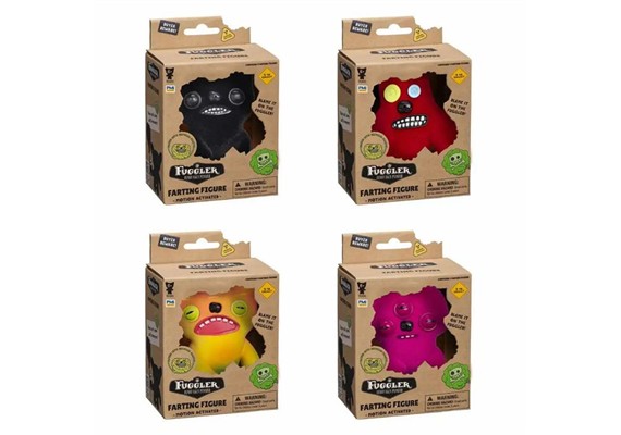 Sammelfigur FUGGLER FUNNY UGLY MONSTER FARTING 4-fach assortiert