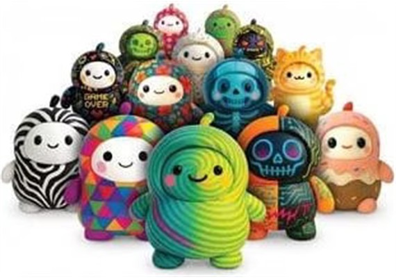 Sammelfigur LamaTama Serie 2 elektronisch 6 cm 1 Stück assortiert Blindbox