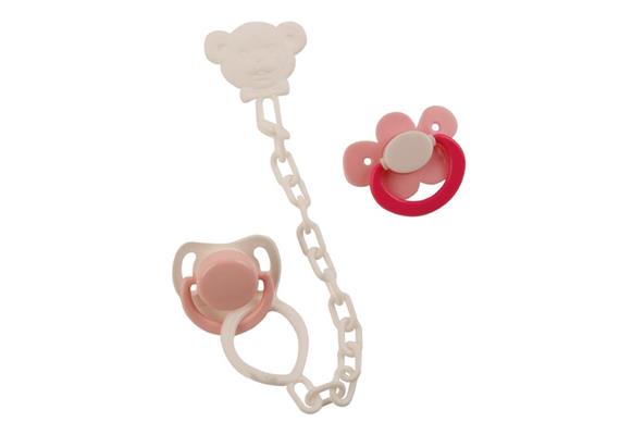 Schildkröt 0001017 Schnuller - Set 2-teilig rose
