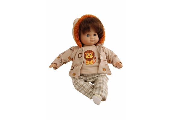 Schildkröt 2032373 Puppe Schlummerle Junge 32 cm braune Haare