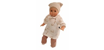 Schildkröt 2432470 Schlummerle Gr. 32 - mit Malhaar, braune Schlafaugen