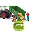 Schleich 42608 Farm World Traktor mit Anhänger | Bild 5