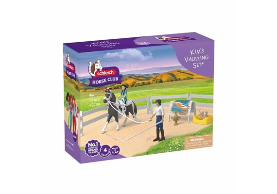 Schleich 42799 Kim s Voltigier Set