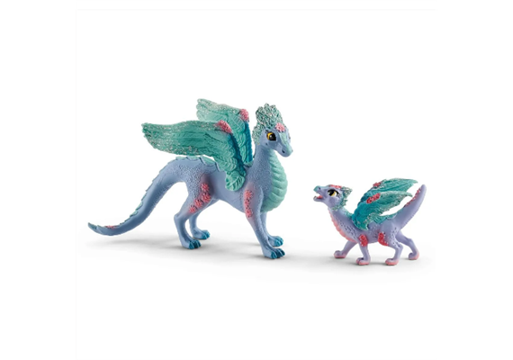 Schleich bayala 70592 Blütendrachenmama mit Baby