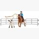 Schleich Farm World 42577 Team Roping mit Cowgirl