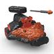 schleich® eldrador® 42663 Lava Düsenjet Fahrzeug mit Mini Cretaure