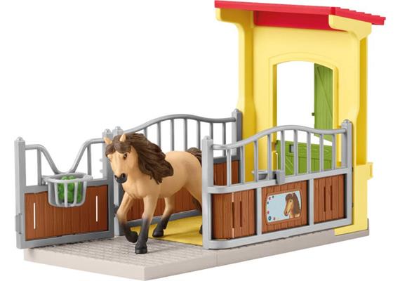 Schleich® Farm World 42609 Ponybox mit Islandpferd Hengst