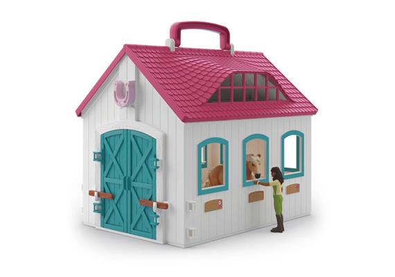 schleich® Horse Club 42703 - Offenstall Kleines Hufeisen