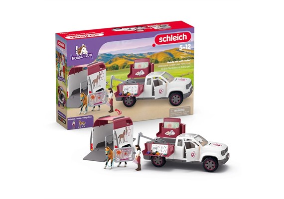 schleich® Horse Club 42704 Mobile Tierärztin mit Anhänger