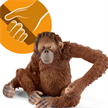 Schleich Wild LIfe 14775 - Orang Utan Weibchen | Bild 5