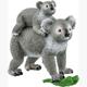 Schleich Wild Life 42566 Koala mit Mutter