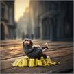 Schleich Wizarding World Harry Potter 14905 Niffler™ mit Gold | Bild 2