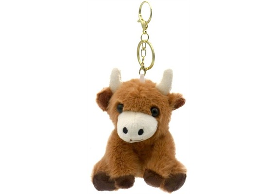 Schlüsselanhänger Highland Cow 12.5 x 8 cm