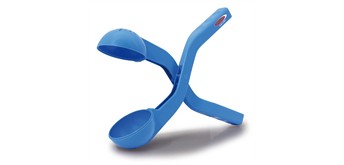 Schneeball-Zange blau 38 cm für 7 cm Schneebälle