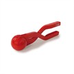 Schneeball-Zange rot 38 cm für 7 cm Schneebälle | Bild 4