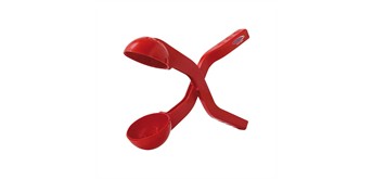 Schneeball-Zange rot 38 cm für 7 cm Schneebälle