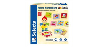 Selecta 63025 Memo Kunterbunt 36 Teile