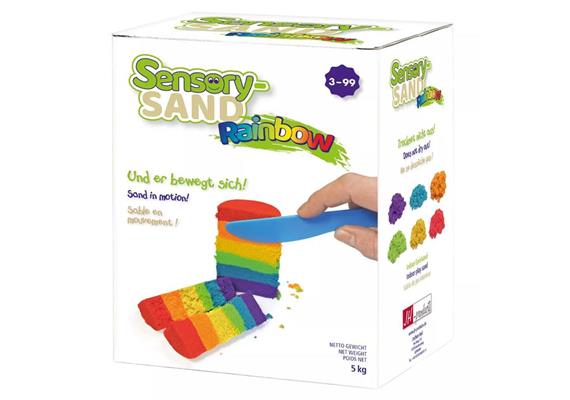 Sensory Kinetic Sand RAINBOW 5 kg