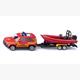 Siku 1608 Land Rover Defender mit Boot