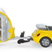 Siku 1629 - VW Beetle Cabriolet mit Wohnanhänger 1:55 | Bild 2