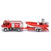 Siku 1636 - Unimog Feuerwehr mit Boot 1:87