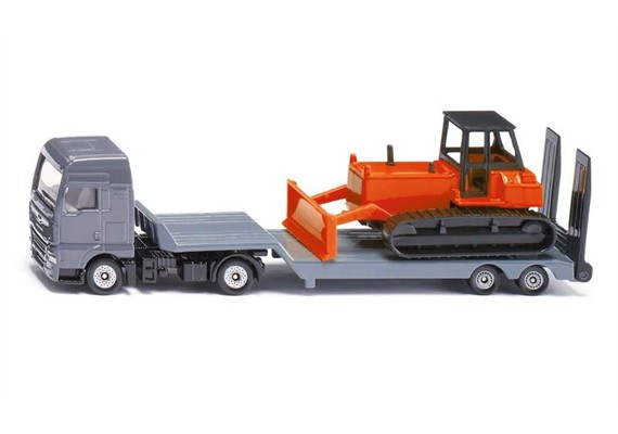 Siku 1762 MAN Lkw mit Planierraupe