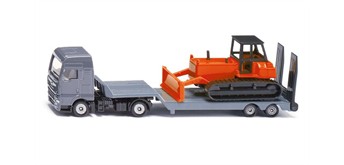 Siku 1762 MAN Lkw mit Planierraupe