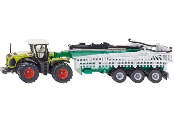 Siku 1827 Claas Xerion mit Fasswagen 1:87