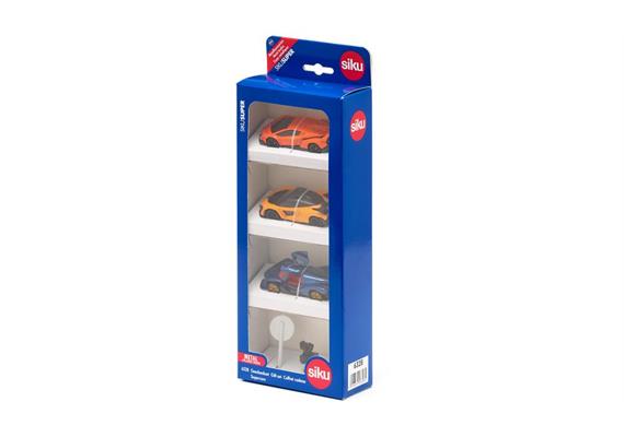 Siku 6328 - Geschenk-Set Supercars 5-teilig