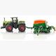 siku Farmer: 1826 Claas Traktor mit Amazone Sämaschine Cayena 6001 [1:87]