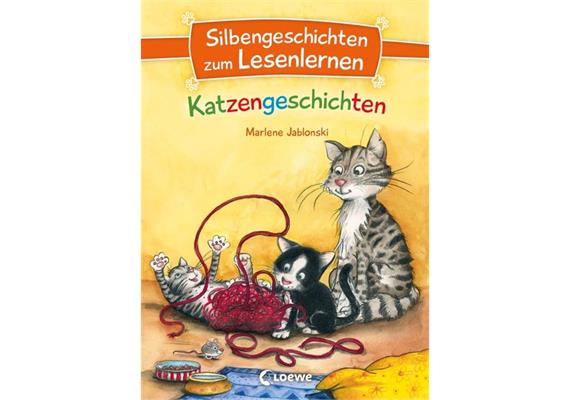 Silbengeschichten zum Lesenlernen - Katzengeschichten