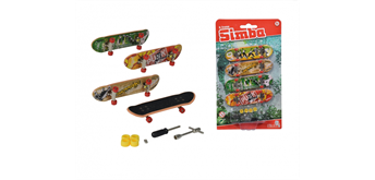 Simba Finger Skateboard 4-er Set